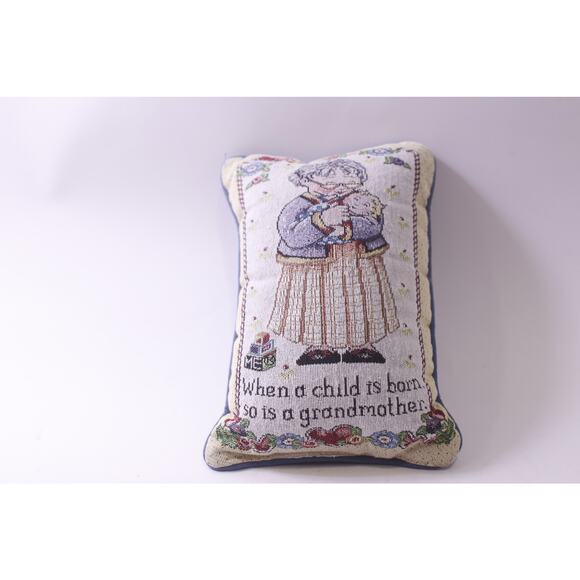 Mary Engelbreit, Grandmother, Embroidered, Tapestry, Home Decor, ~ 250625-WH 368 - Picture 1 of 4